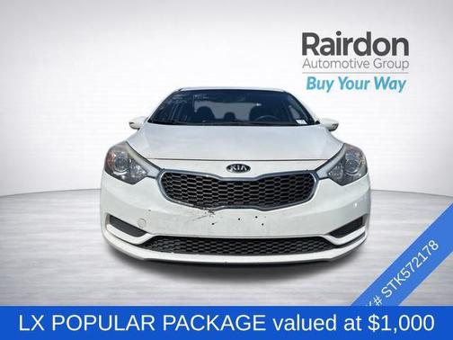 Snow White Pearl 2016 Kia Forte LX