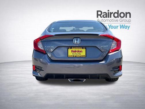 Modern Steel Metallic 2020 Honda Civic Sport