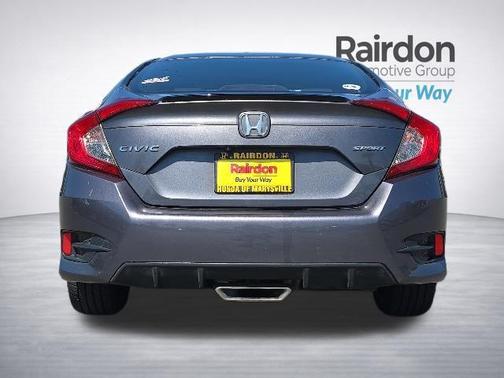 Modern Steel Metallic 2020 Honda Civic Sport