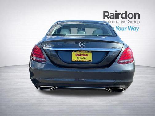 Steel Gray Metallic 2016 Mercedes-Benz C-Class C 300 4MATIC