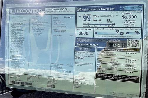 2025 Honda Prologue EX
