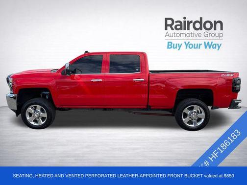 Red Hot 2017 Chevrolet Silverado 3500 LTZ