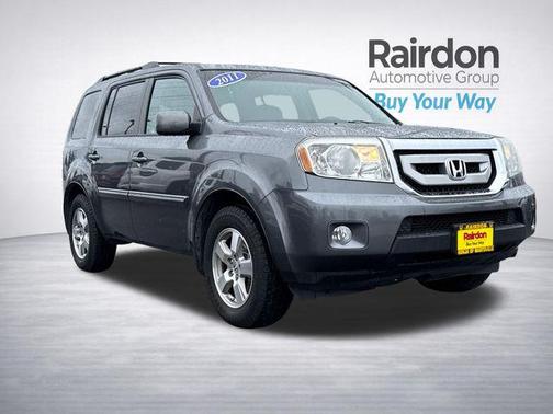 Polished Metal Metallic 2011 Honda Pilot EX-L