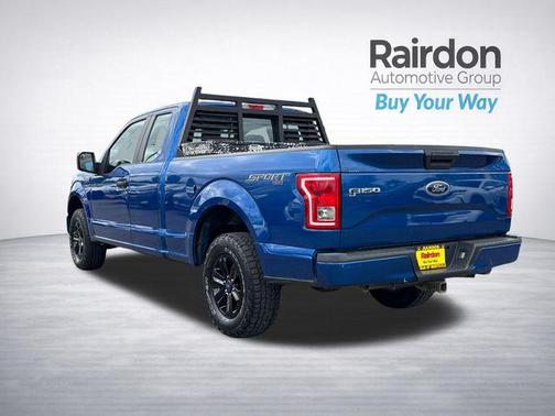Lightning Blue 2017 Ford F-150 XL