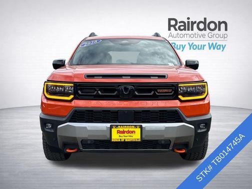Sunset Orange 2026 Honda Passport AWD TrailSport Elite
