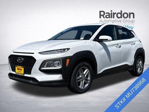Lunar White 2021 Hyundai KONA SE