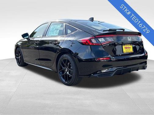 Crystal Black Pearl 2026 Honda Civic Hybrid Sport