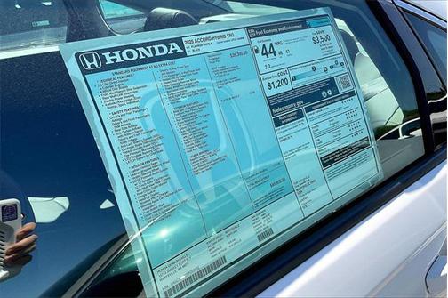 2025 Honda Accord Hybrid Touring