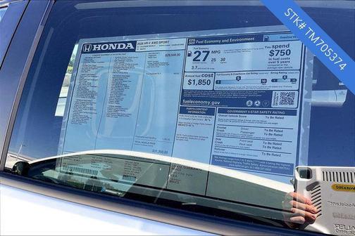 2026 Honda HR-V AWD Sport