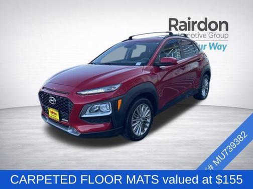 Pulse Red 2021 Hyundai KONA SEL Plus