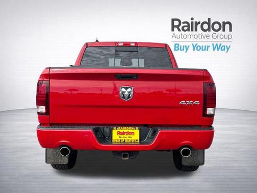 Flame Red Clearcoat 2018 RAM 1500 Sport