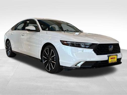 Platinum White Pearl 2026 Honda Accord Hybrid Touring