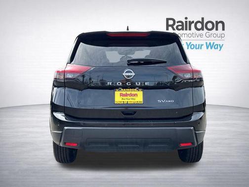 Super Black 2024 Nissan Rogue SV