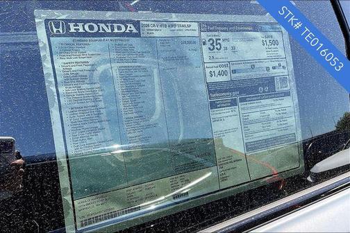 2026 Honda CR-V Hybrid TrailSport AWD