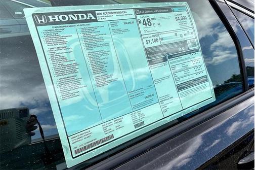 2025 Honda Accord Hybrid EX-L