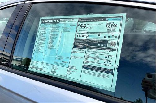 2025 Honda Accord Hybrid Touring