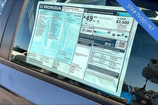 2026 Honda Civic Hybrid Sport