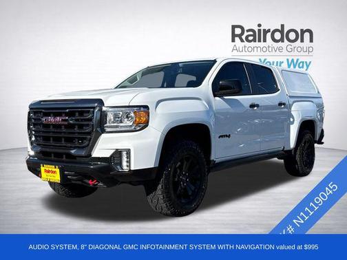 Summit White 2022 GMC Canyon AT4