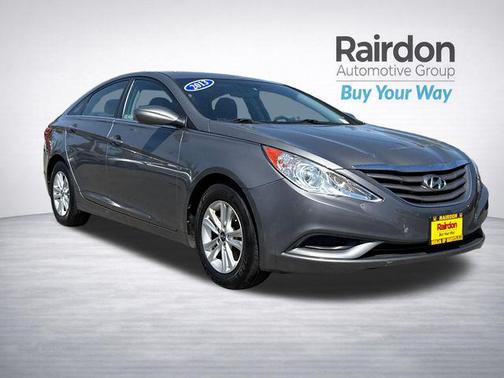 Harbor Gray Metallic 2013 Hyundai SONATA GLS