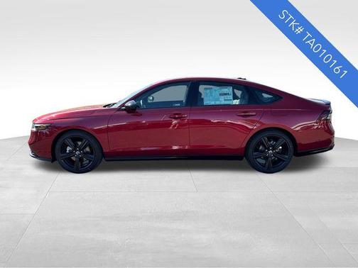 Radiant Red Metallic 2026 Honda Accord Hybrid Sport-L