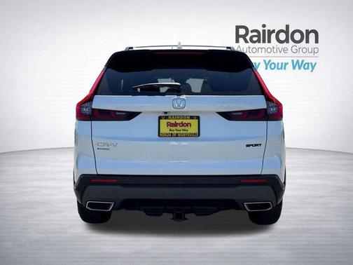 Platinum White Pearl 2024 Honda CR-V Hybrid Sport AWD
