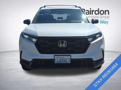 Platinum White Pearl 2024 Honda CR-V Hybrid Sport AWD