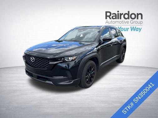 Jet Black Mica 2025 Mazda CX-50 2.5 S Preferred Package