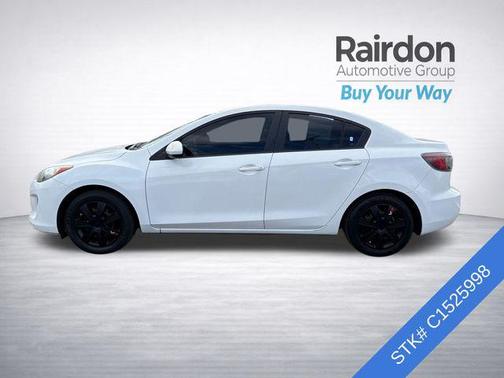 Crystal White Pearl Mica 2012 Mazda Mazda3 i Sport