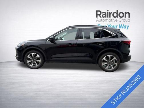 Agate Black Metallic 2024 Ford Escape Platinum