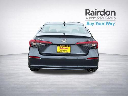 Meteorite Gray Metallic 2023 Honda Civic Sport