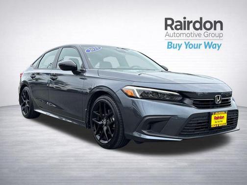 Meteorite Gray Metallic 2023 Honda Civic Sport