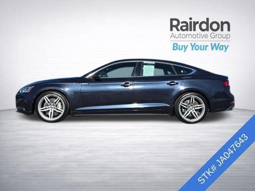 Moonlight Blue Metallic 2018 Audi A5 2.0T Premium Plus