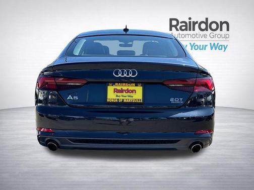Moonlight Blue Metallic 2018 Audi A5 2.0T Premium Plus