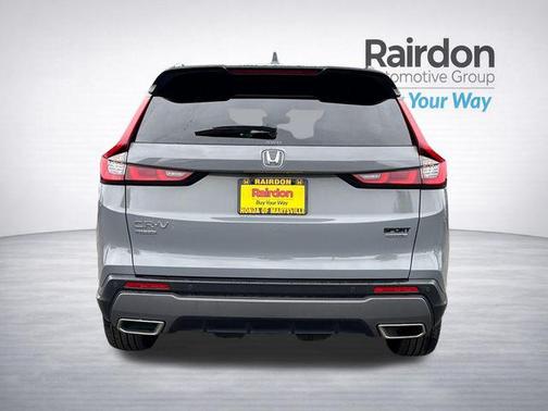 Urban Gray Pearl 2025 Honda CR-V Hybrid Sport Touring AWD
