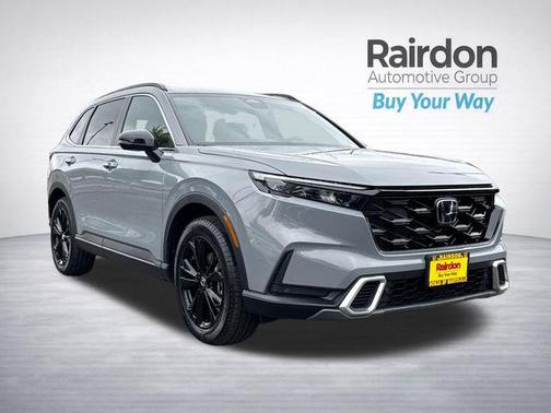 Urban Gray Pearl 2025 Honda CR-V Hybrid Sport Touring AWD