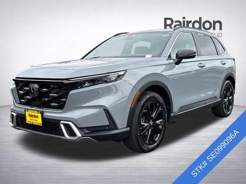 Urban Gray Pearl 2025 Honda CR-V Hybrid Sport Touring AWD