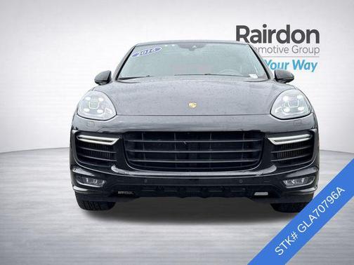 Jet Black Metallic 2016 Porsche Cayenne GTS