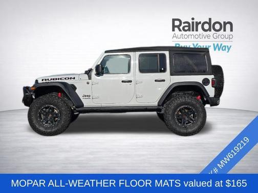Bright White Clearcoat 2021 Jeep Wrangler Unlimited Rubicon