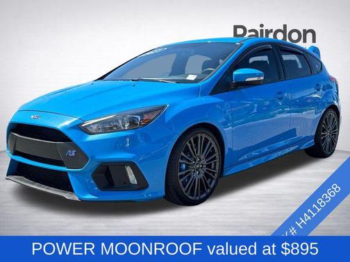 Nitrous Blue Quad-Coat 2017 Ford Focus RS Base
