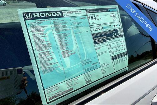 2025 Honda Accord Hybrid Touring