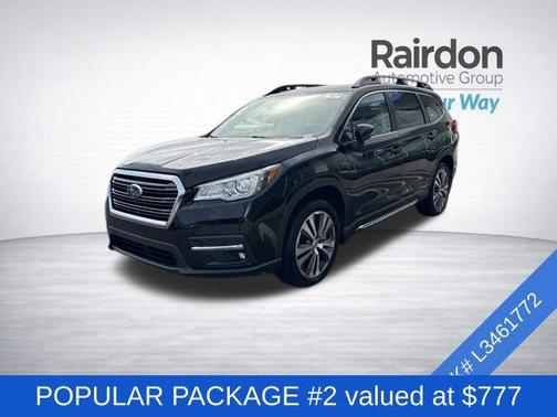 Crystal Black Silica 2020 Subaru Ascent Limited 7-Passenger