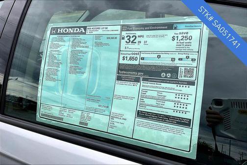 2025 Honda Accord Sport SE 1.5T