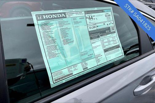 2025 Honda Accord Hybrid Base