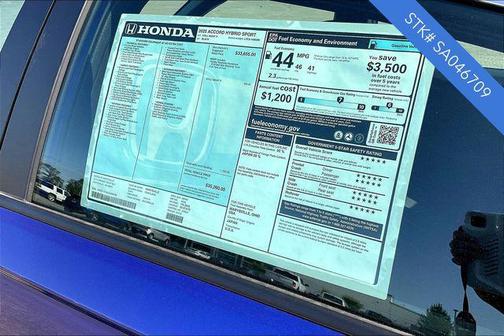 2025 Honda Accord Hybrid Base