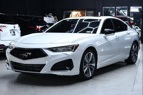 Platinum White Pearl 2021 Acura TLX Base
