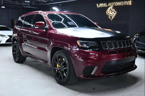 Velvet Red Pearlcoat 2018 Jeep Grand Cherokee Trackhawk