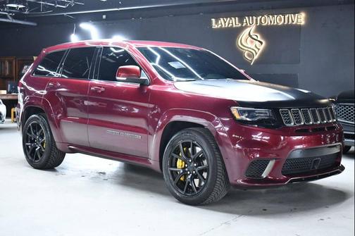 Velvet Red Pearlcoat 2018 Jeep Grand Cherokee Trackhawk