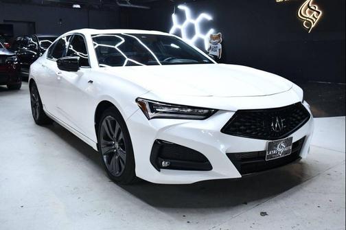 Platinum White Pearl 2021 Acura TLX A-Spec