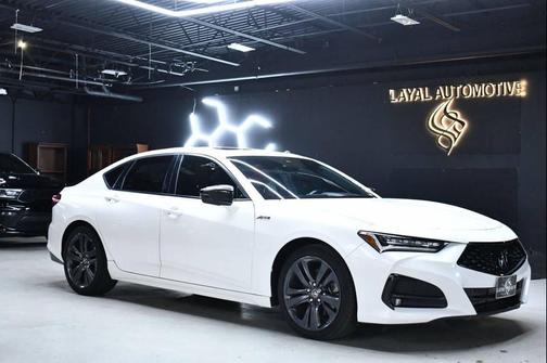 Platinum White Pearl 2021 Acura TLX A-Spec