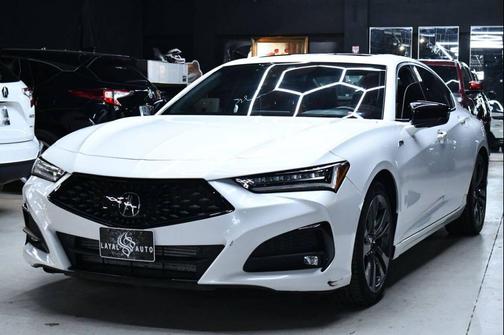 Platinum White Pearl 2021 Acura TLX A-Spec